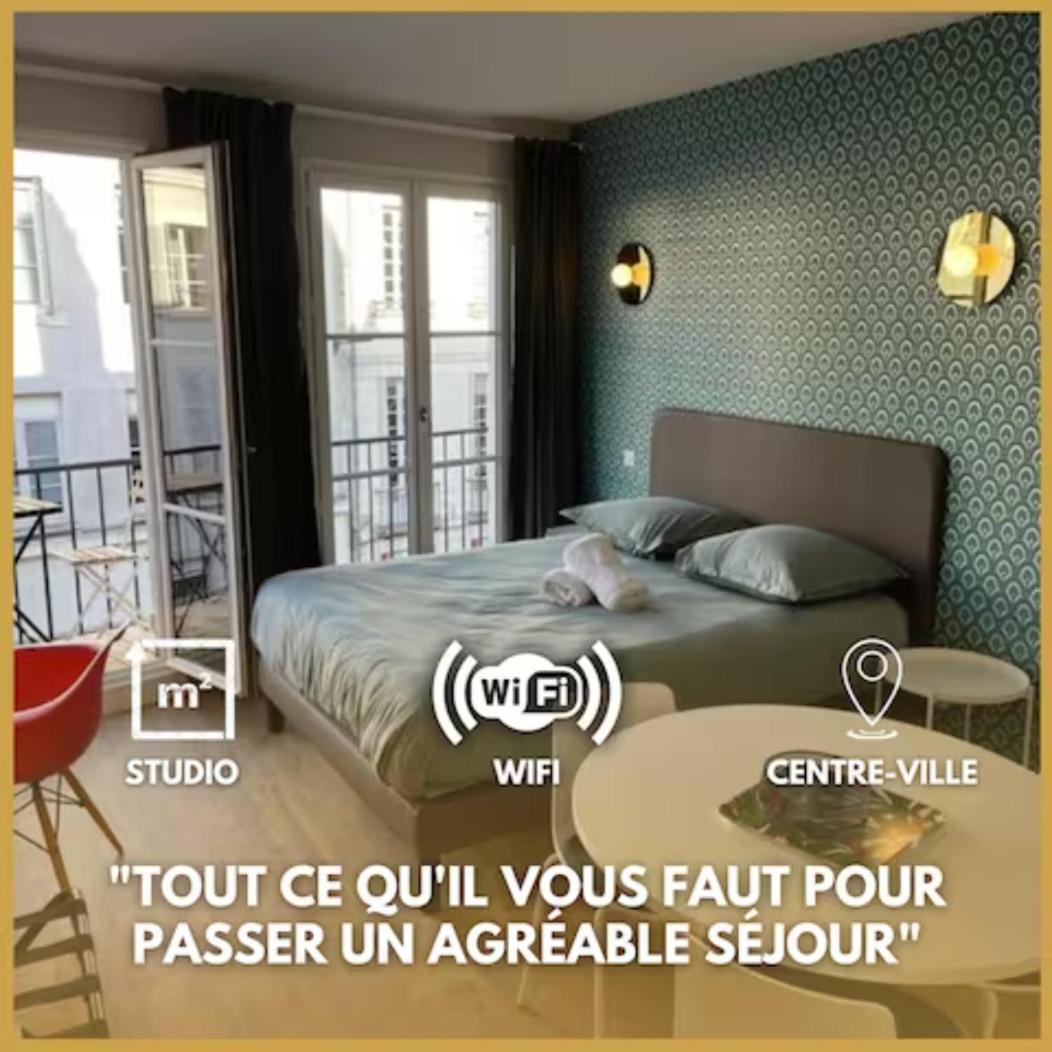 Chaleureux Studio * Neuf * Hypercentre * Wifi * Apartment Orleans Ngoại thất bức ảnh